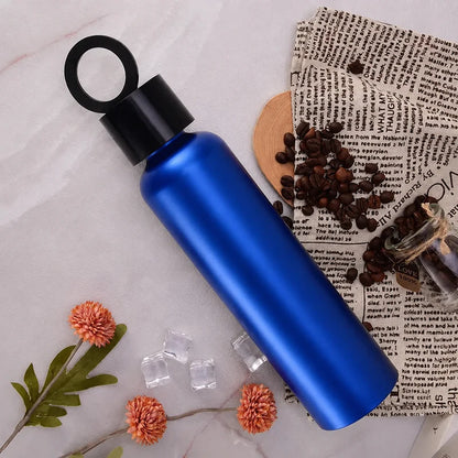 Premium Vacuum Insulated Smart Bottle | Built-in Phone Holder Stand (Leak-Proof)