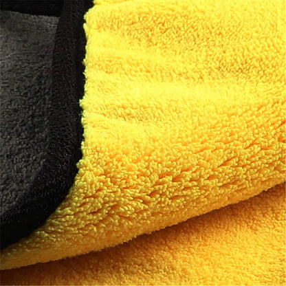 Professional Grade Dual-Sided Microfiber Detailing Towels – 60x60 cm (2-Pack