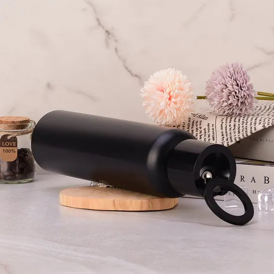 Premium Vacuum Insulated Smart Bottle | Built-in Phone Holder Stand (Leak-Proof)